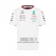 Camiseta Mercedes Amg Petronas F1 2024 Blanco
