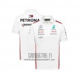 Polo del Mercedes Amg Petronas F1 2023 Branco