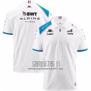 Polo del Alpine F1 2023 Blanco