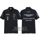 Polo del Aston Martin F1 2023 Negro