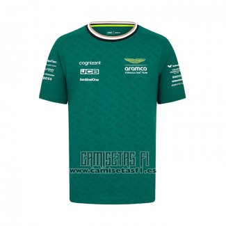 Camiseta Aston Martin Racing F1 NO.14 2024 Verde