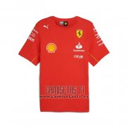 Camiseta Scuderia Ferrari F1 2024 Rojo